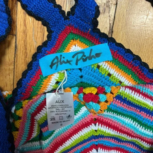 Alix Pinho Crochet Patchwork Skirt - Picture 5 of 6